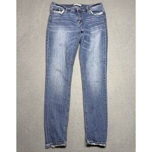 Refined By Daytrip Jeans Womens 32R (32x30) Lynx Midrise Skinny Tapered